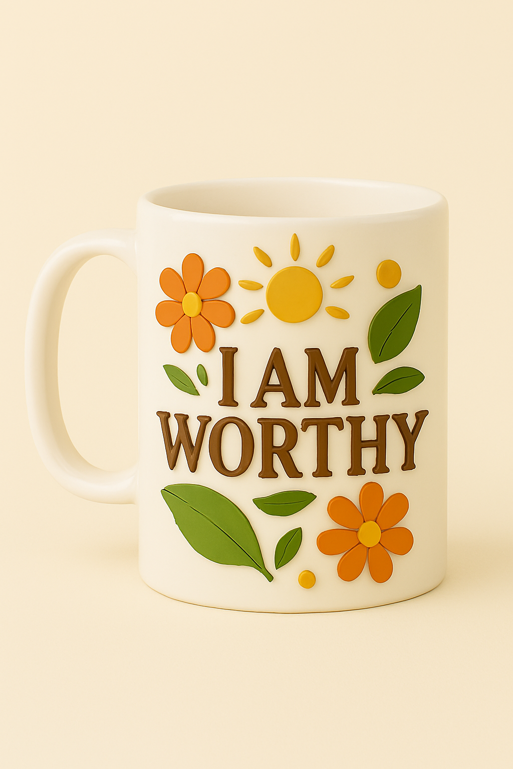 I Am Worthy – Empowerment Mug